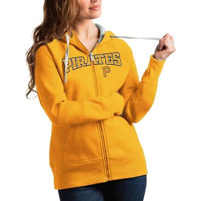 Cincinnati Bengals Antigua Logo Victory Pullover Hoodie - Orange