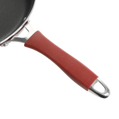 The Pioneer Woman Frontier Speckle 10-Piece Aluminum Nonstick Cookware Set,  Red