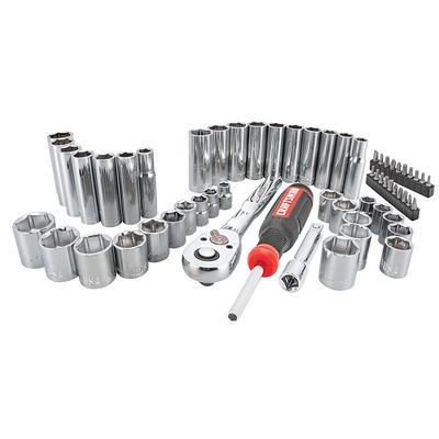 CRAFTSMAN 206-Piece Standard (SAE) and Metric Combination Polished