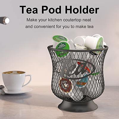 Glass Kitchen Storage Organizer  Coffee Cups Holder Organizer