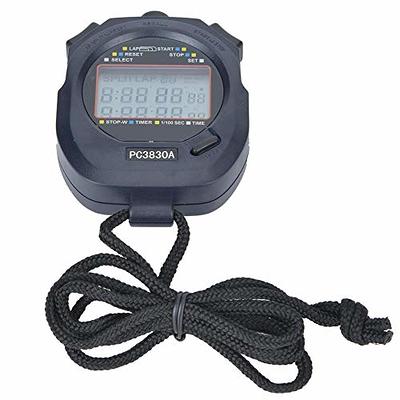 Professional Stopwatch Timer for Sports, Digital Track Stopwatch with  Countdown Timer, Multifunctional Stopwatches for Swim Meet