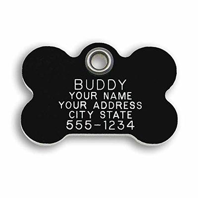 TagWorks Reflective Bone Personalized Pet ID Tag in Green | PetSmart