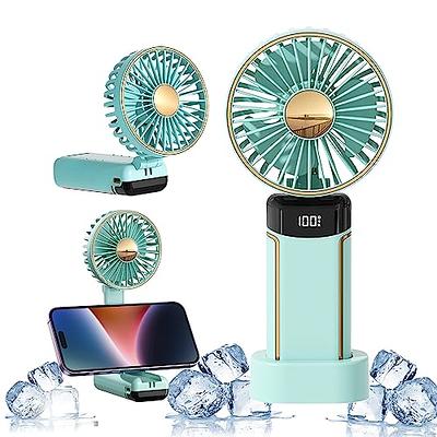 6 Handheld Mini Fan, Foldable USB Rechargeable Small Personal Fan, Battery  Operated Cooling Fan - Yahoo Shopping