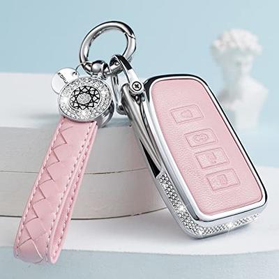 Autophone Compatible with Lexus Key fob Cover with Keychain Soft