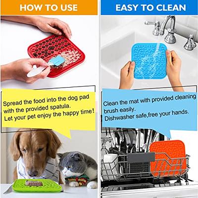 Mighty Paw Dog Lick Pad - BPA-Free Silicone Mat - Anxiety Relief, Dental  Health Support, Easy Grooming, Slow Feeding, Dishwasher Safe