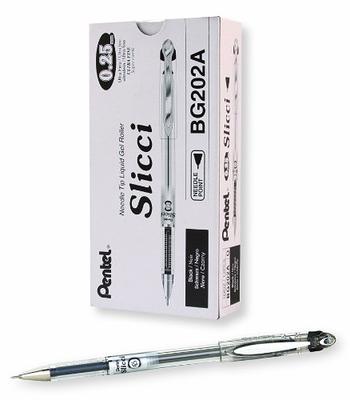 Pentel Finito! Porous Point Pen, Extra Fine Point Tip, Blue Ink, Box of 12  (SD98-C)