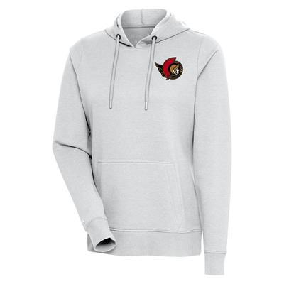 San Francisco 49ers Antigua Women's Victory Crewneck Chenille Pullover  Sweatshirt - Black