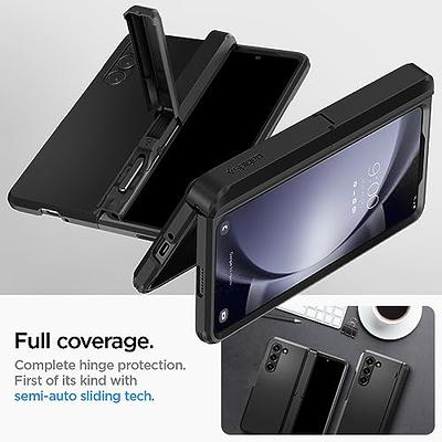 Spigen Tough Armor [Hinge Protection] Designed for Galaxy Z Flip 4 Case  (2022) - Black