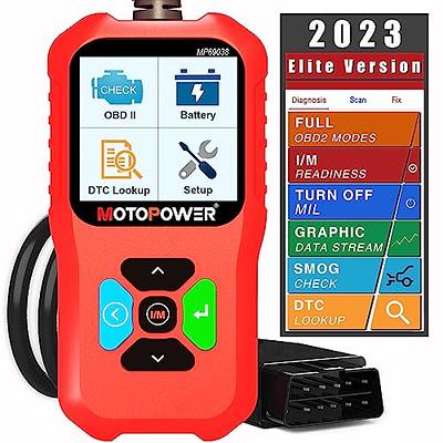 Zmoon OBD2 Scanner Diagnostic Tool, Vehicle Check Engine Code Readers with  Reset & I/M Readiness & More, Car OBDII/EOBD Diagnostic Scan Tool for All