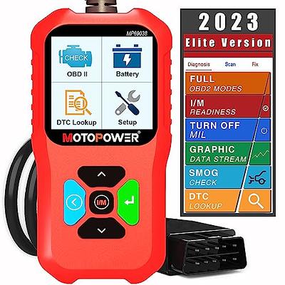 MOTOPOWER MP69038 Car OBD2 Scanner Code Reader Engine Fault Code Reader  Scanner CAN Diagnostic Scan Tool - Elite Edition - Yahoo Shopping