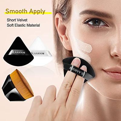 Make Up Sponge Round Face Paint Sponge Set Reusable Makeup Sponge Washable  Powder Puff Foundation Sponges For Liquid Dry Wet Dual Makeup Beauty Sponge