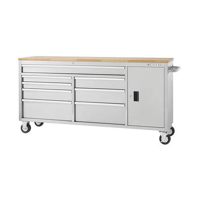 PRO SERIES - 8 DRAWER / 1 DOOR ROLLING TOOL CABINET 