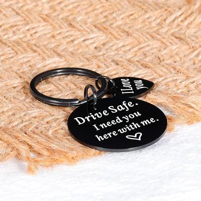 New Driver Gift for Boy Girl Drive Safe Keychain for Boyfriend from  Girlfriend Birthday Gifts for Women Fiance Gifts for Couple Anniversary  Christmas Stocking Stuffer Valentine's Day Gift for Him - Yahoo
