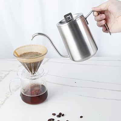 Stainless Steel Hand Drip Coffee Pot Gooseneck Kettle Pour Over