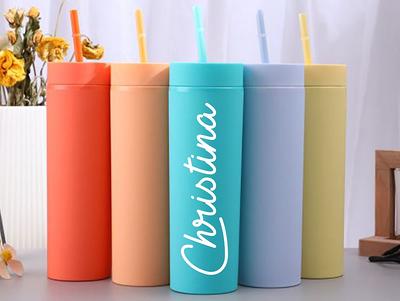 Choose Your Icon Personalized Acrylic Insulated Tumbler For Kids