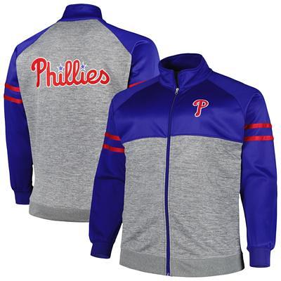 Men's Philadelphia Phillies Cutter & Buck Royal/White Big & Tall