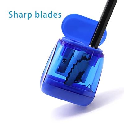 1pc Double Hole Sharpener For Charcoal Pencil And Colored Pencil, Portable  Sketching Pencil Sharpener