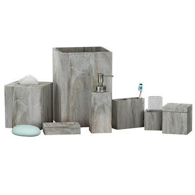 Dyiom Bathroom Accessories Set Bathroom Decor 4 -Pieces Resin Gift Set Apartment  Necessities Marble Gray B08MQG6WGL - The Home Depot