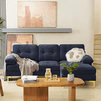 116 inch Velvet Fabric Modular Sectional Sofa, Symmetrical Sofa with Hidden  Storage & Adjustable Backrest, Back Cushion Covers - Yahoo Shopping
