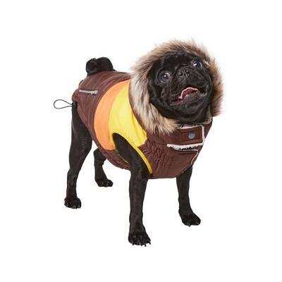 FRISCO Mediumweight Colorblock Insulated Dog & Cat Puffer Coat