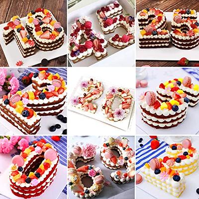 Ducodocu Silicone Cake Pans 3D Large Number Cake Mould Novelty