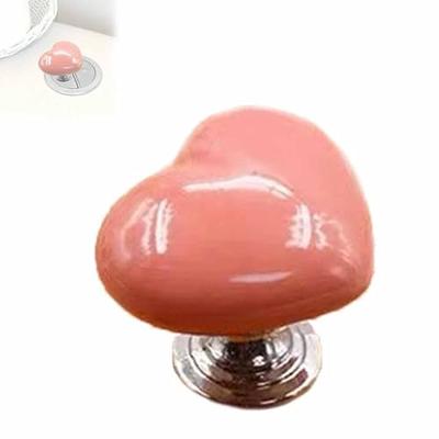 3Pcs New Toilet Button Pusher Helper, Love Ceramic Toilet Button can be  Pasted- Universal Toilet Flush Button, Toilet Flush Button Pusher Tool  (Pink)