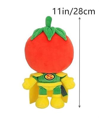 Shovelware Brain Game Plush - 6 inch Cute Apple Plushies Toy for Fans Gift - Soft Stuffed Figure Doll for Kids and Adults, Red