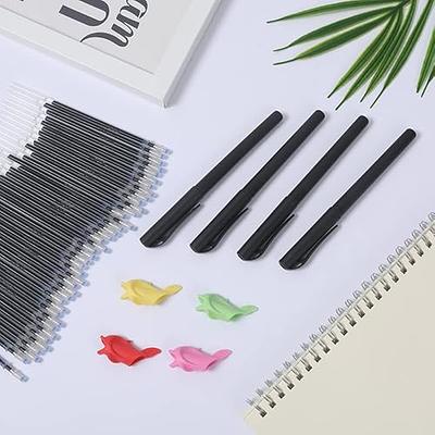  Grooves Calligraphy Practice for Beginner,Magic Pen Control  Tracing Practice Copybook,Large A4 Size,Organize Bag,Auto Disappearing Ink  Pen,Reusable Handwriting Workbook for Kids (6Pen+60Refill)