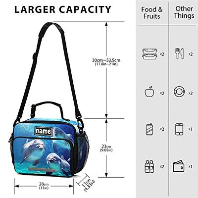  Bluboon Insulated Lunch Box for Kids Boys Girls School