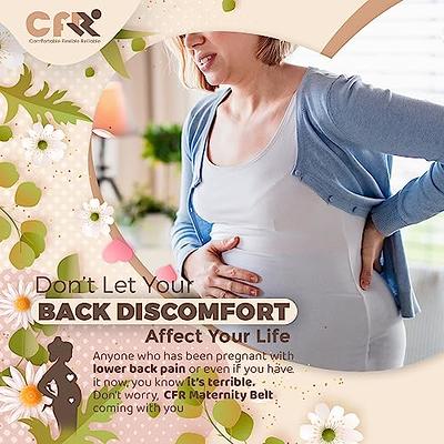 CFR Maternity Belt 3-in-1 Support, Belly Band Waist Abdominal Pregnancy  Belt for Back Discomfort Support - Yahoo Shopping