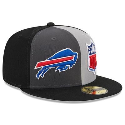 New Era Men's Black Buffalo Bills Historic Logo Black on Black Low Profile  59FIFTY II Fitted Hat - Macy's