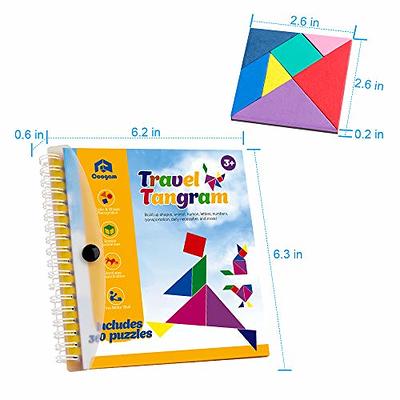 Magnetic Tangram Book - A Classic Brainteaser for Your Kid!