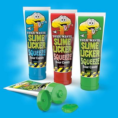 Slime Licker 3-Pack of Blue Razz Sour Candy 