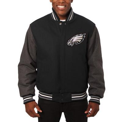 Philadelphia Eagles Cutter & Buck Big Tall Traverse Half-Zip Pullover Jacket - Gray