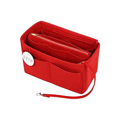  ETTP Purse Organizer Insert, Felt Tote Organizer