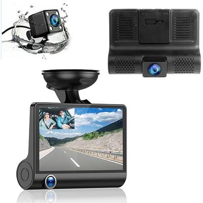 Peacall Vehicle Blackbox DVR 2.5K+1K 3.39 Inch Screen Front and Rear WiFi  Dash Cam Pro as seen on TV Small with 64G SD Card Car Camera, WDR, Night