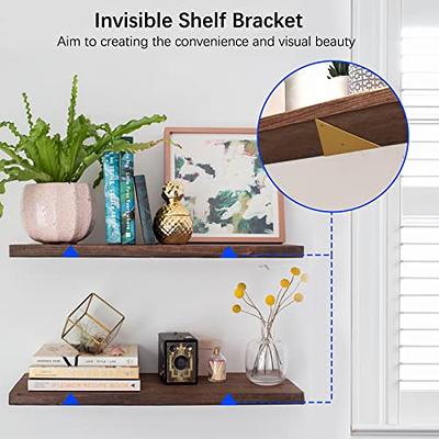 How To Build DIY Floating Shelf with Invisible Hardware 