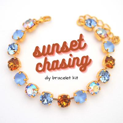 Autumn Crystal Beaded Bracelet Kit 