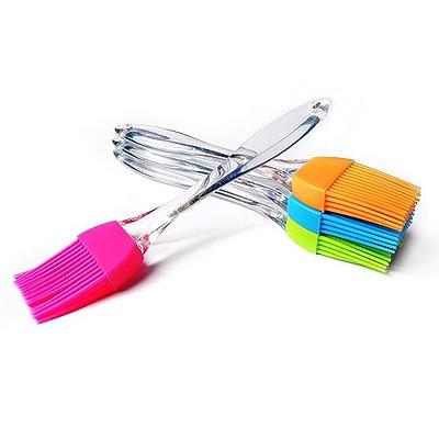 Heat Resistant Head-Up Silicone Basting Brushes