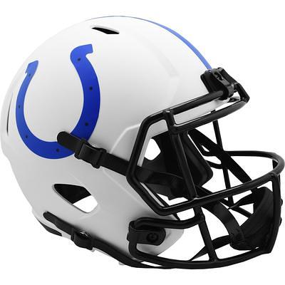 Indianapolis Colts Unsigned Riddell FLASH Alternate Revolution Speed  Authentic Football Helmet