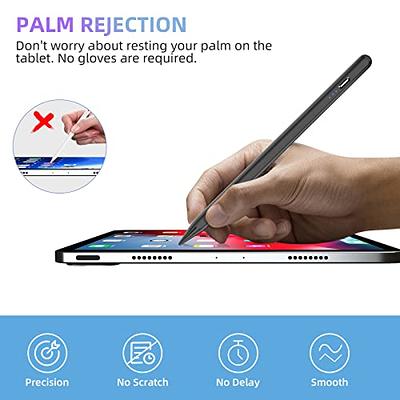 Stylus Pen for iPad with Wireless Charging - NTHJOYS Apple Pencil 2nd  Generation Compatible with Apple iPad Pro 11 4th/3rd/2nd/1st, iPad Pro  12.9 6th/5th/4th/3rd, iPad Air 5th/4th, iPad Mini 6th Gen 