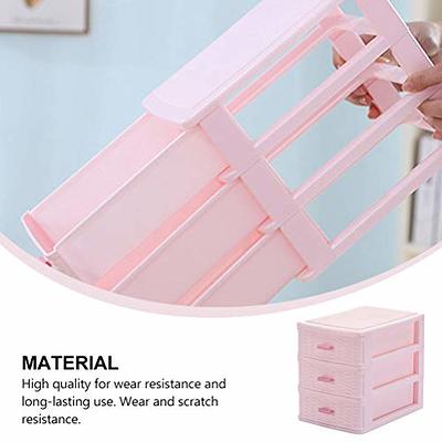 Veemoon 1 Pc Box Storage Box Plastic Storage Bins with Drawers Plastic  Drawer Storage Desktop Drawer Organizer Desktop Storage Makeup Organizer  Drawer