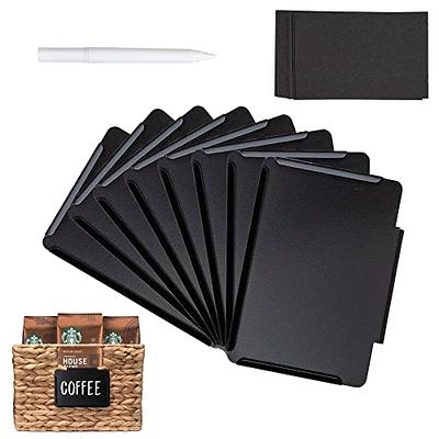 Chalkboard Labels Stickers, 120pcs Black Chalkboard Labels for Containers  with White Chalk Marker Reusable and Waterproof Chalk Labels Blackboard  Stickers for Storage Bins Container Glass Jars Cups - Yahoo Shopping