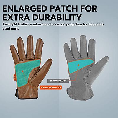 NoCry Cut Resistant Kitchen and Work Safety Gloves with 3 Finger Reinf