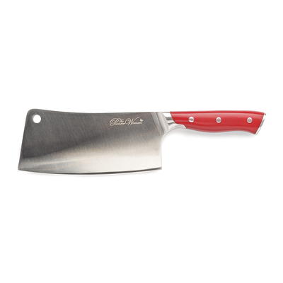 The Pioneer Woman Pioneer Signature 7 inch Stainless Steel Cleaver Knife,  Red - Yahoo Shopping