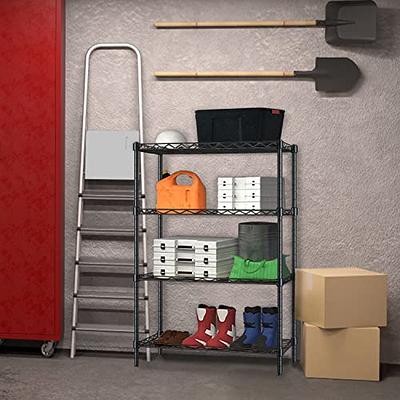 4 Tier Black Wire Storage Caddy