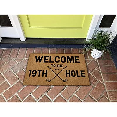 Clearanceeqwljwe Merry Christmas Door Mat Welcome Decor Christmas Floor Mat Outdoor Mats for Front Door,Indoor Mats for Entryway,24x16 inch,Burlap