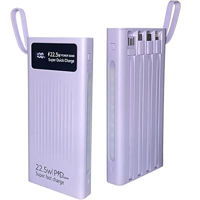 10000Mah Portable Charger Power Bank External Battery Pack With Led Display