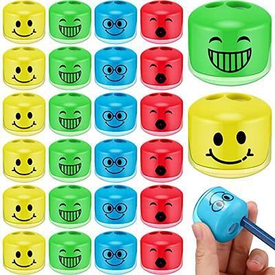 NUOBESTY 4pcs Pencil Sharpener Kids Prizes Sharpener for Eyeliner Pencil  Sharpener for Kids Kawaii Sharpener Colored Pencils Sharpener Cute Hand