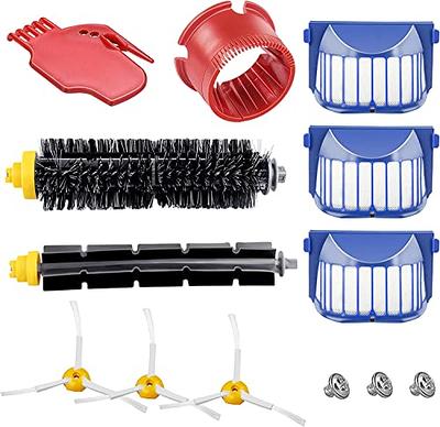 Rumba Replacement Parts for iRobot Roomba 610 620 650 675 677 692 671 694  691 Series Vacuum Cleaner Accessories Kit-Include 3 Side Brush,3 Filter,1